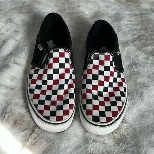Vans checkered slip on